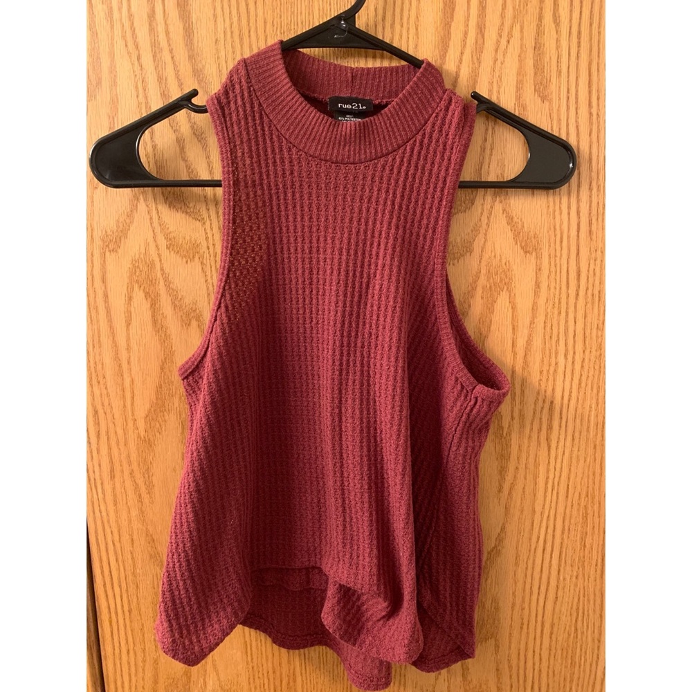 Maroon Tank Top
